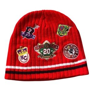 NLBM BEANIE HAT Negro Leagues Baseball Museum BIG BOY HEADGEAR All Over (A)